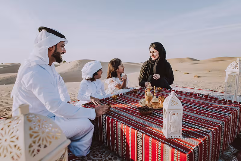 Romantic Dinner in Dessert