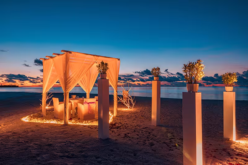 Romantic Dinner in Dessert